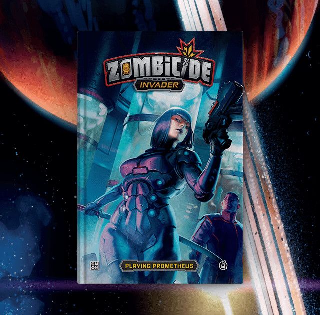 Zombicide Invader Playing Prometheus Graphic Novel + Extras Vol. 2