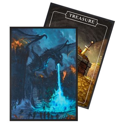 Card Sleeves Standard Matte Art Year of the Dragon Winter's War