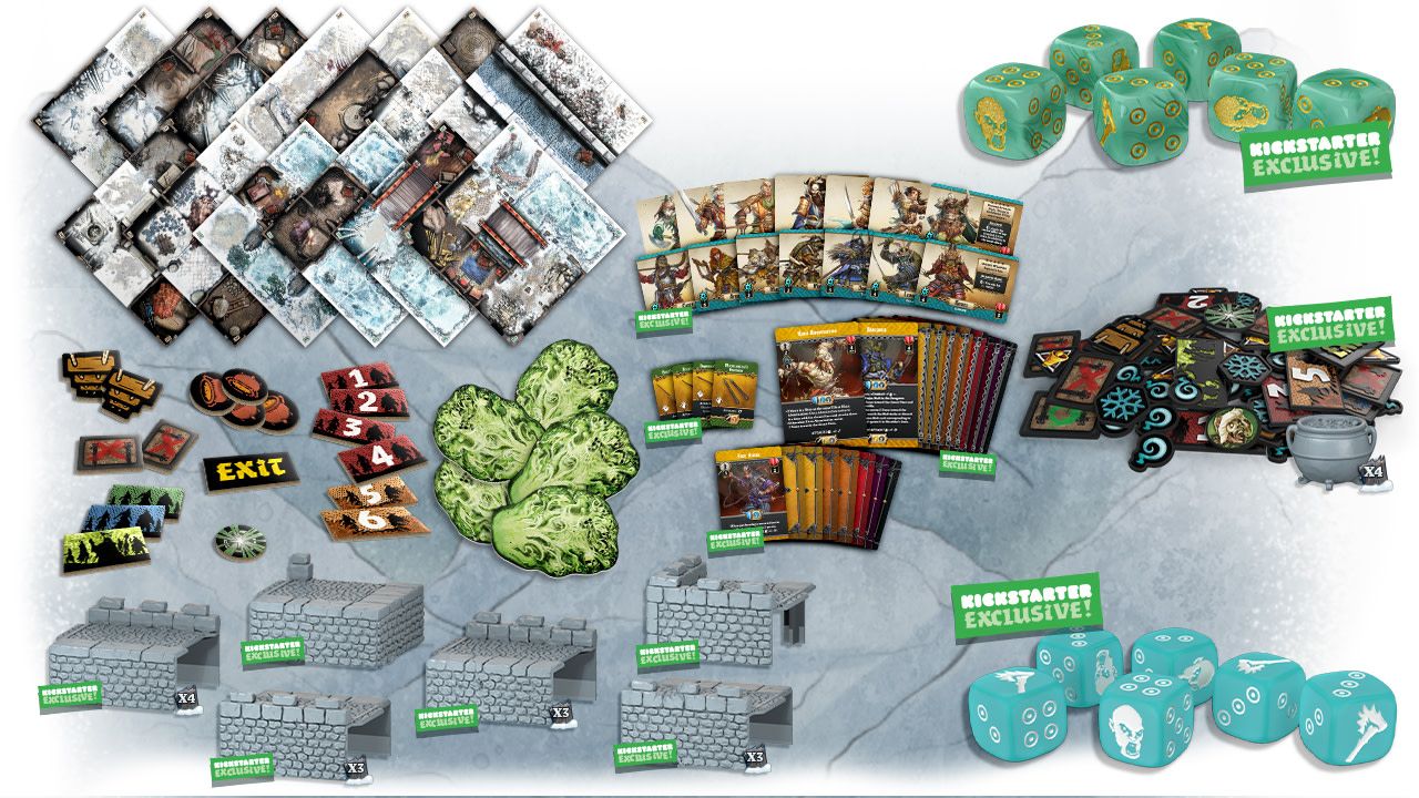 Zombicide White Death Accessories Zombicide White Death Accessories