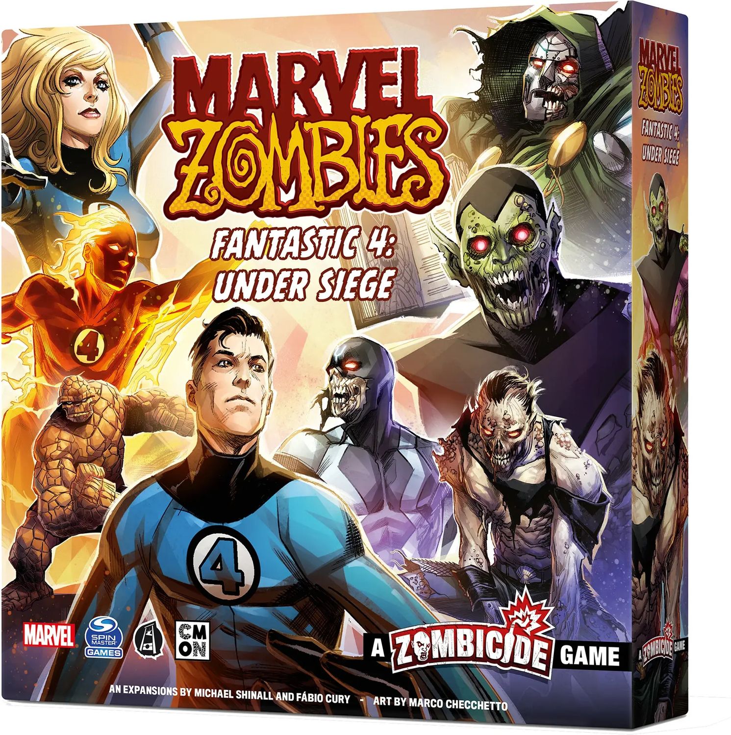 Marvel Zombies Fantastic 4 Under Siege Expansion + Bonus Marvel Zombies Fantastic 4 Under Siege Expansion + Bonus