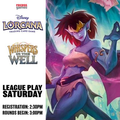 Disney Lorcana Whispers in the Well League