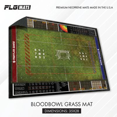 BloodBowl Grass Mat 35 BloodBowl Grass Mat 35"x28"