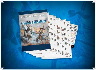 Frosthaven Removable Stickers Set
