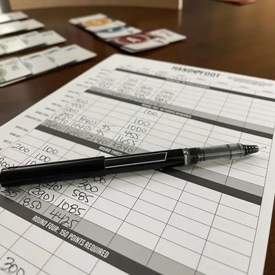 Hand & Foot Remastered 120 Page Scorepad