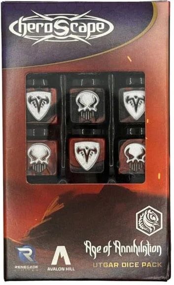 HeroScape Utgar Dice Pack