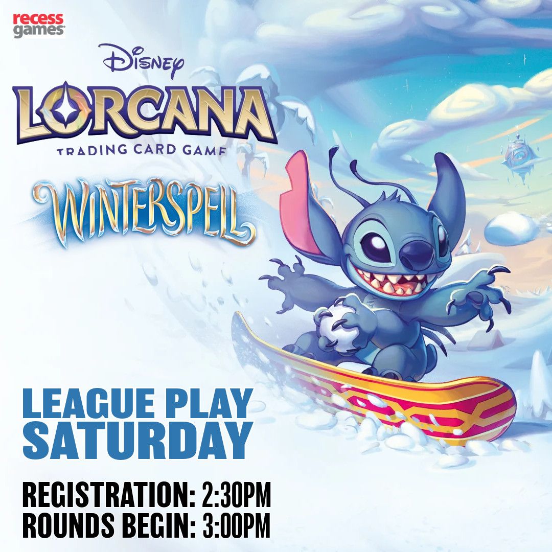 Disney Lorcana Winterspell League Disney Lorcana Winterspell League
