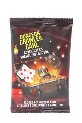 Dungeon Crawler Carl Adventurer's Enamel Pin Loot Box Floors 1-3