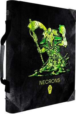Warhammer 40K: Necron Codex Book Folio Debossed & Printed