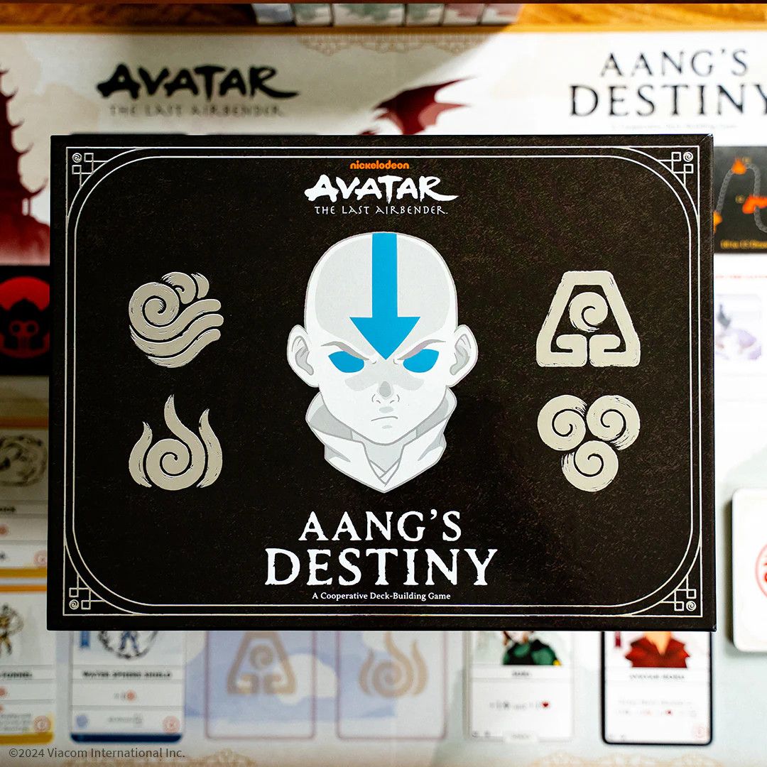 Avatar The Last Airbender: Aang's Destiny A Cooperative Deck-Building Game