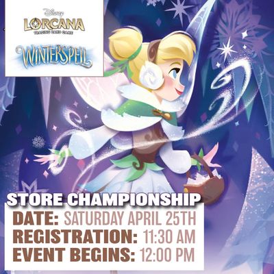 Lorcana Winterspell Championship - April 25th 2026