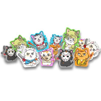 Cats vs Cucumbers Killer Kitten Meeples Cats vs Cucumbers Killer Kitten Meeples