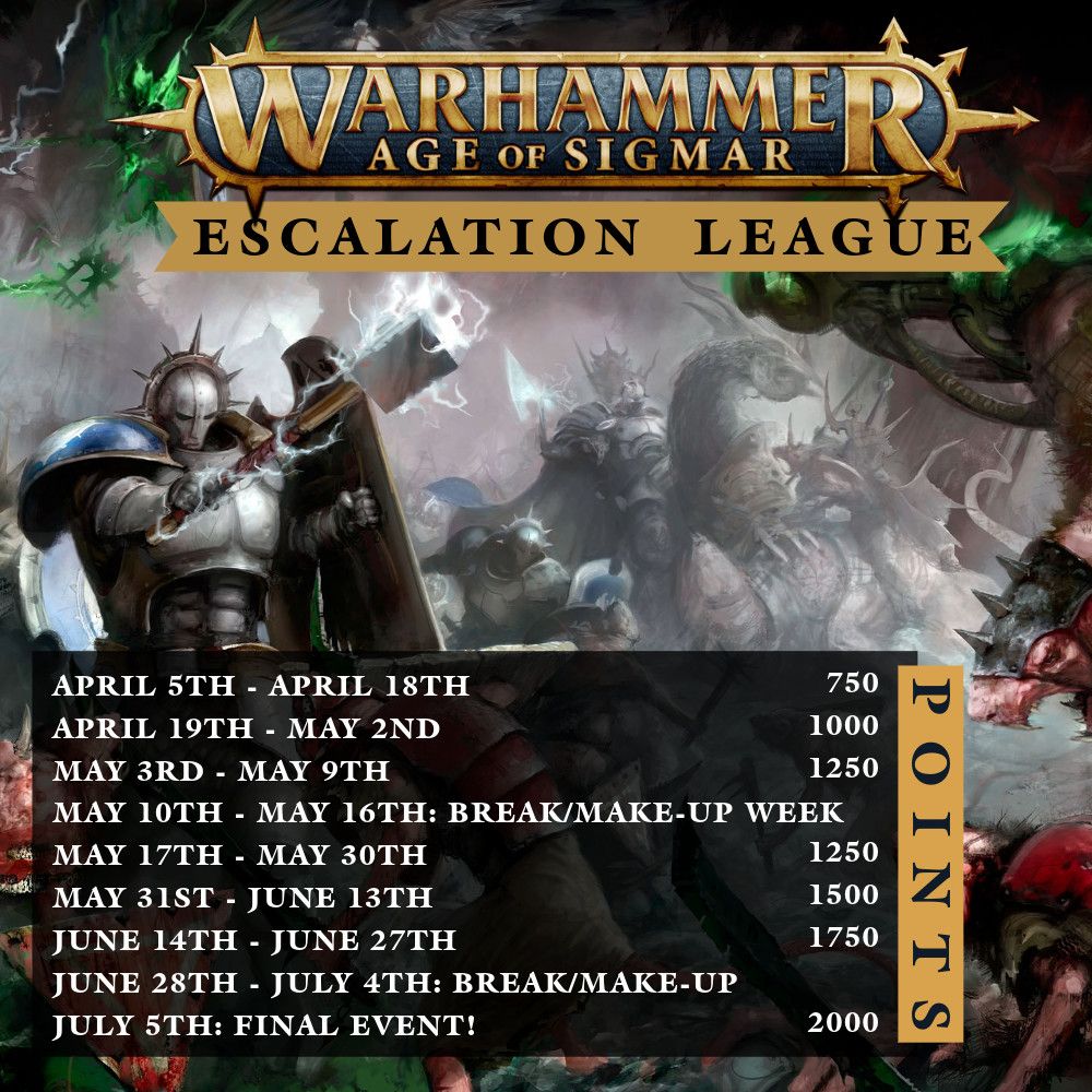 Age of Sigmar Escalation League Age of Sigmar Escalation League