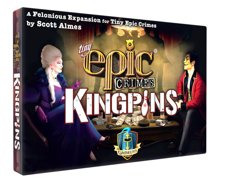 Tiny EPIC Crimes Kingpins Expansion Tiny EPIC Crimes Kingpins Expansion