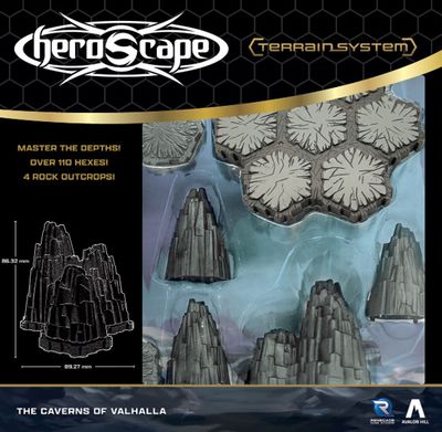 Heroscape The Caverns of Valhalla Terrain Expansion Heroscape The Caverns of Valhalla Terrain Expansion