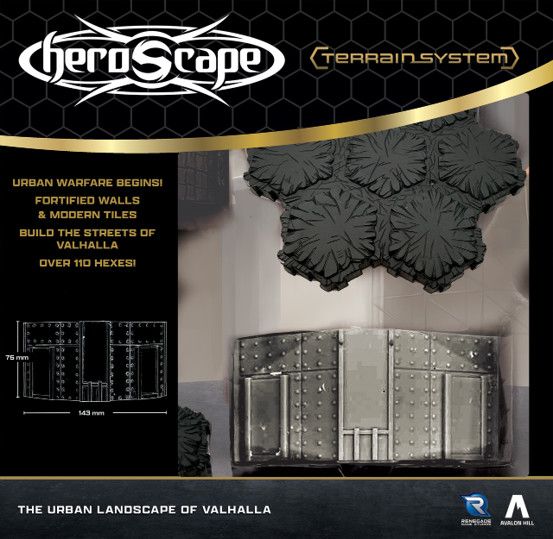 Heroscape The Urban Landscape of Valhalla Terrain Expansion