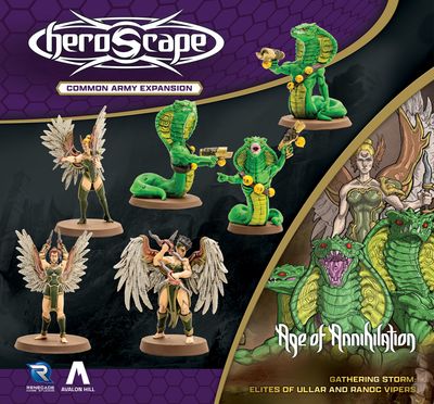 Heroscape Elites Of Ullar And Ranoc Vipers Army Expansion Heroscape Elites Of Ullar And Ranoc Vipers Army Expansion