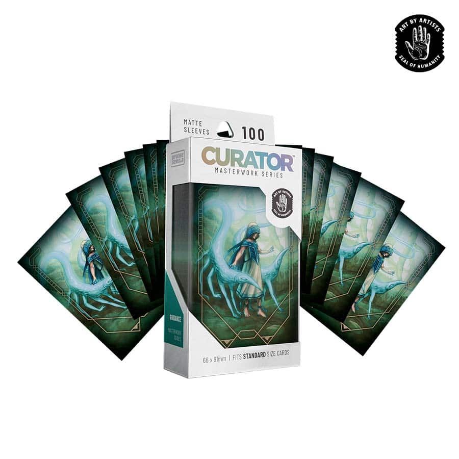 Orange Nebula Curator Sleeves (100), Product: Guidance