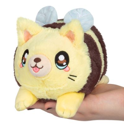Snackers Cat Bee Squishable 5"