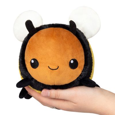 Snackers Fuzzy Bumblebee Squishable 5"