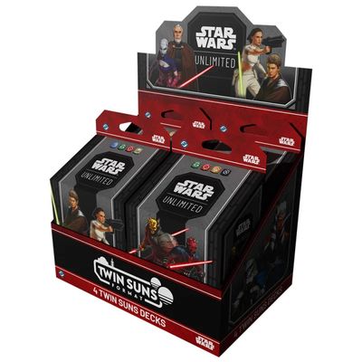 Star Wars Unlimited Twin Suns Deck Display