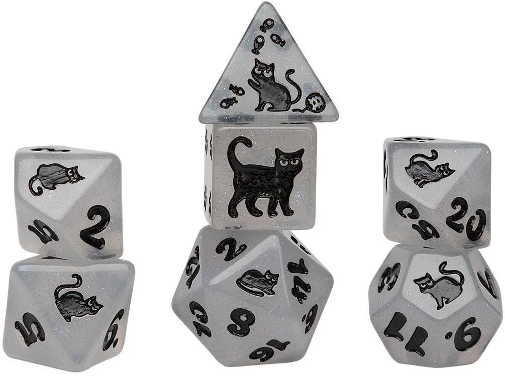 SD Animal Series Shimmerpaw 7-Die RPG Set