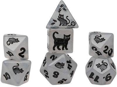 SD Animal Series Shimmerpaw 7-Die RPG Set