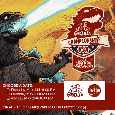King of Tokyo × Godzilla USA Championship – Local Qualifier Tournaments