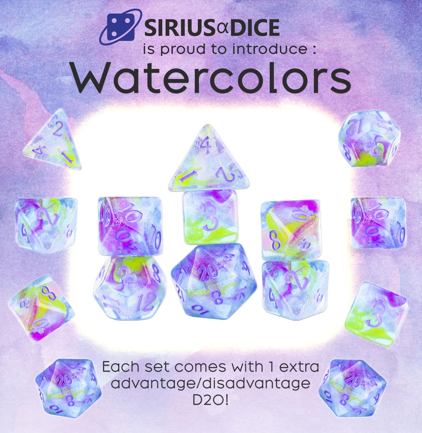SD Watercolors 7-die Set