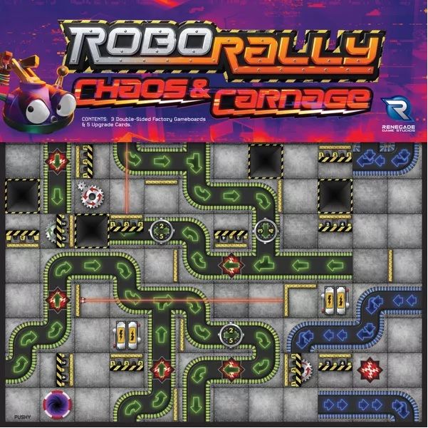 Robo Rally: Chaos and Carnage Expansion Robo Rally: Chaos and Carnage Expansion
