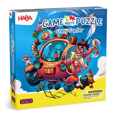 Game Meets Puzzle Crazy Copter