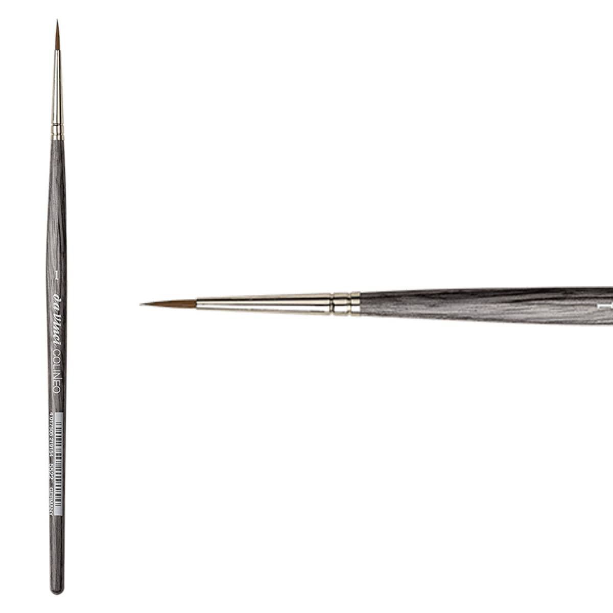 Da Vinci Colineo Synthetic Kolinsky Sable Brush - Round, Size 1 Da Vinci Colineo Synthetic Kolinsky Sable Brush - Round, Size 1