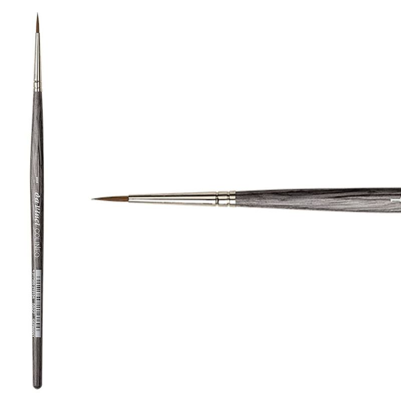 Da Vinci Colineo Synthetic Kolinsky Sable Brush - Round, Size 1