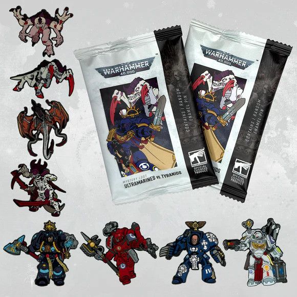 Mystery Loot: Ultramarines vs. Tyranids Pin