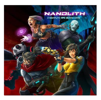 Nanolith: Cyberpunk RPG Board Game
