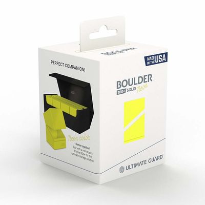 Boulder Deck Case 100+ Neon Yellow
