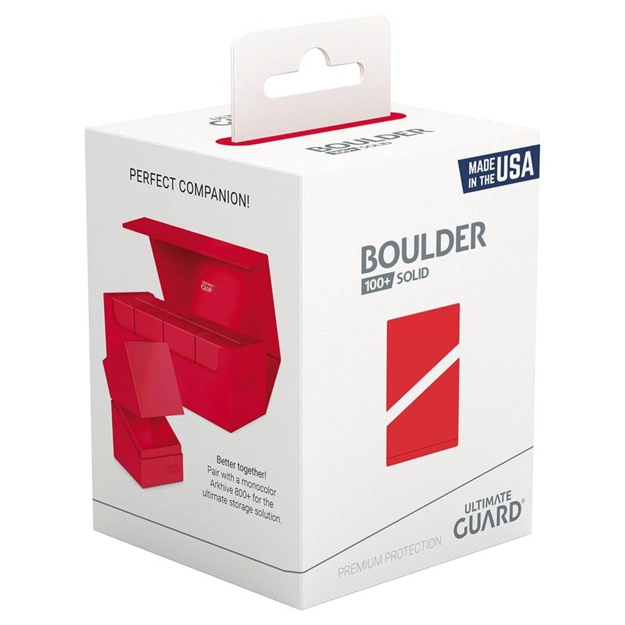 Boulder Deck Case 100+ Solid Red