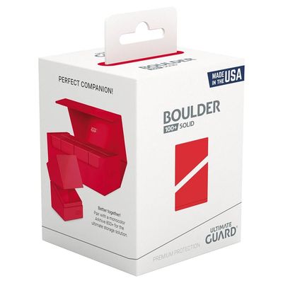 Boulder Deck Case 100+ Solid Red