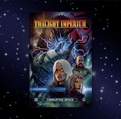 Twilight Imperium Corrupted Space & Firmament Graphic Novels + Extras