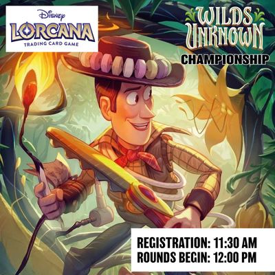 Lorcana Wilds Unknown Championship - June 13th 2026