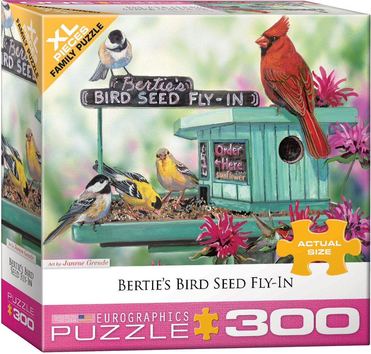 Bertie's Bird Seed Fly-In 300pc