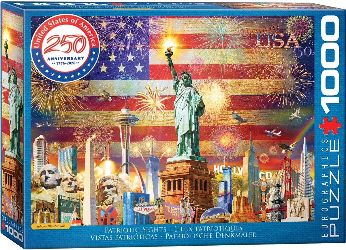 Patriotic Sights 1000pc