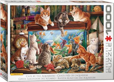 Cats by the Aquarium 1000pc