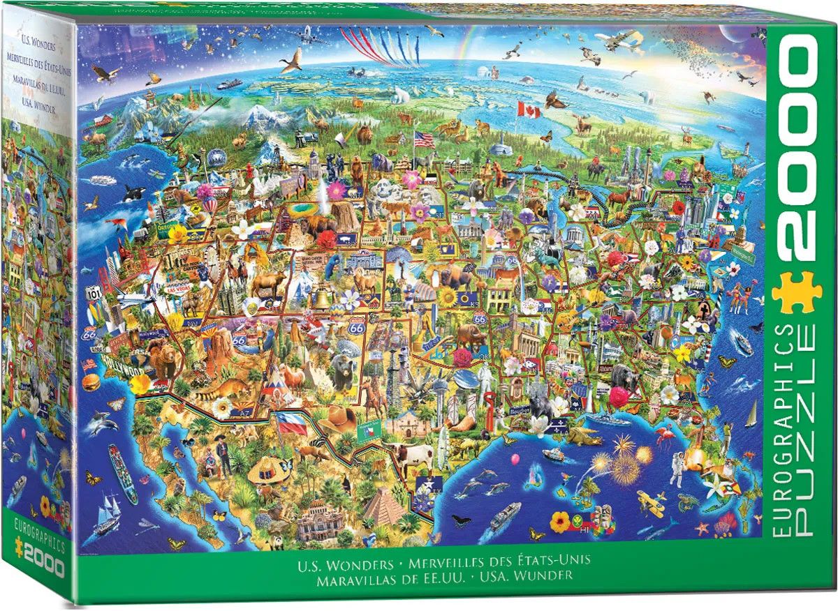 U.S. Wonders 2000pc