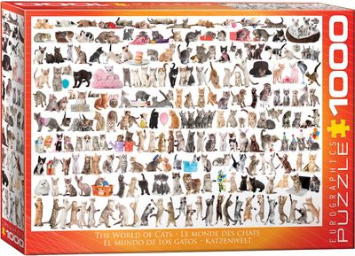 The World of Cats 1000pc