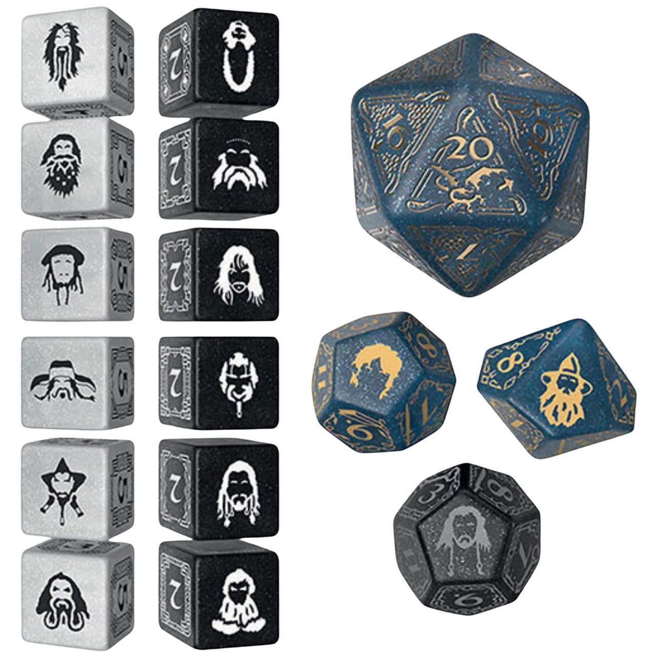 The Hobbit Dice Set Aether Vale The Hobbit Dice Set Aether Vale