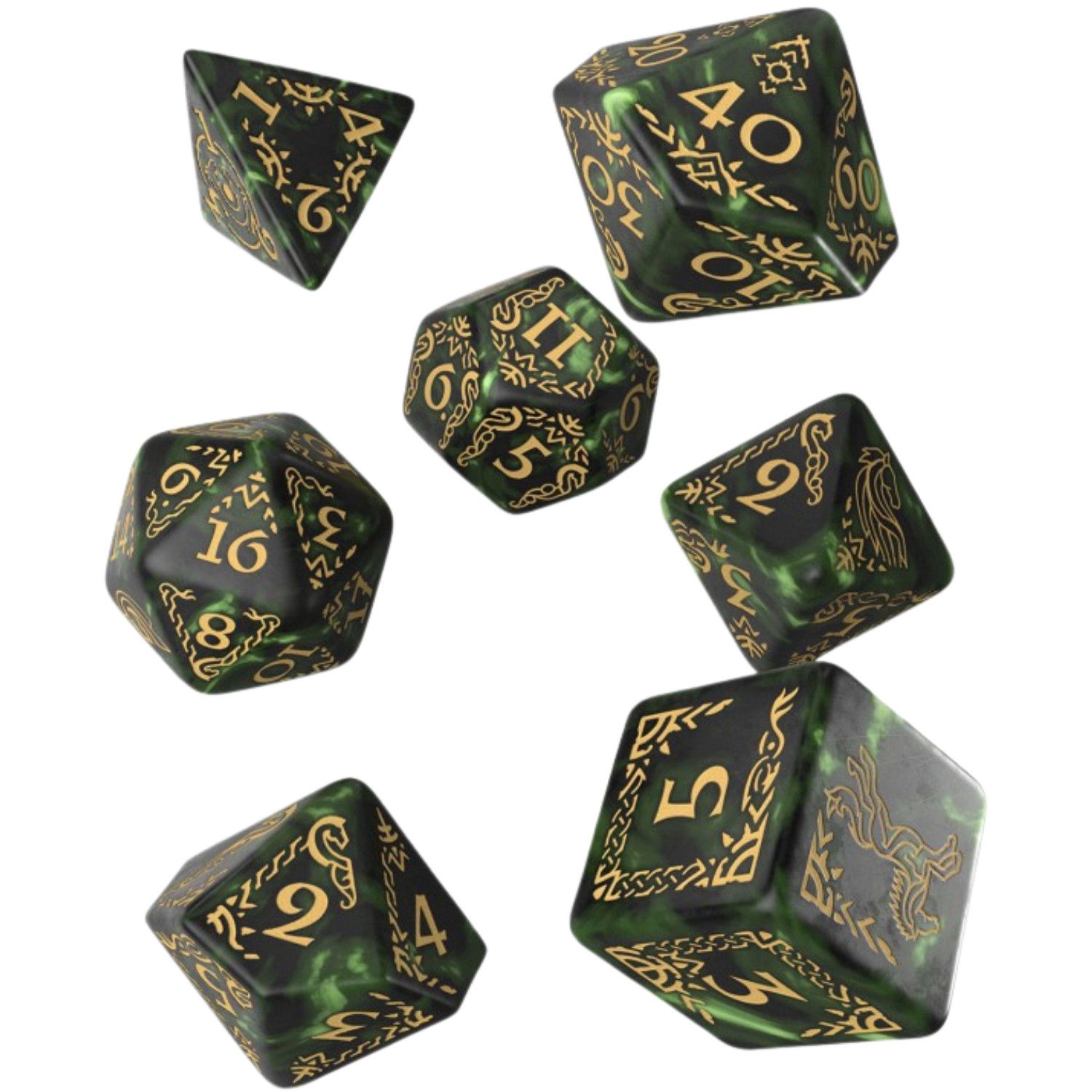 The Lord of the Rings Rohan Dice Set