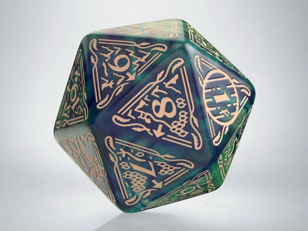 The Hobbit Spindown D20 Verdant Jumbo The Hobbit Spindown D20 Verdant Jumbo