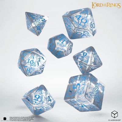 The Lord of the Rings Rivendell Dice Set Water