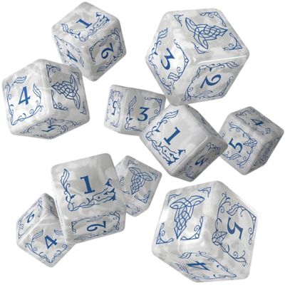 The Lord of the Rings Rivendell Dice Set Stone