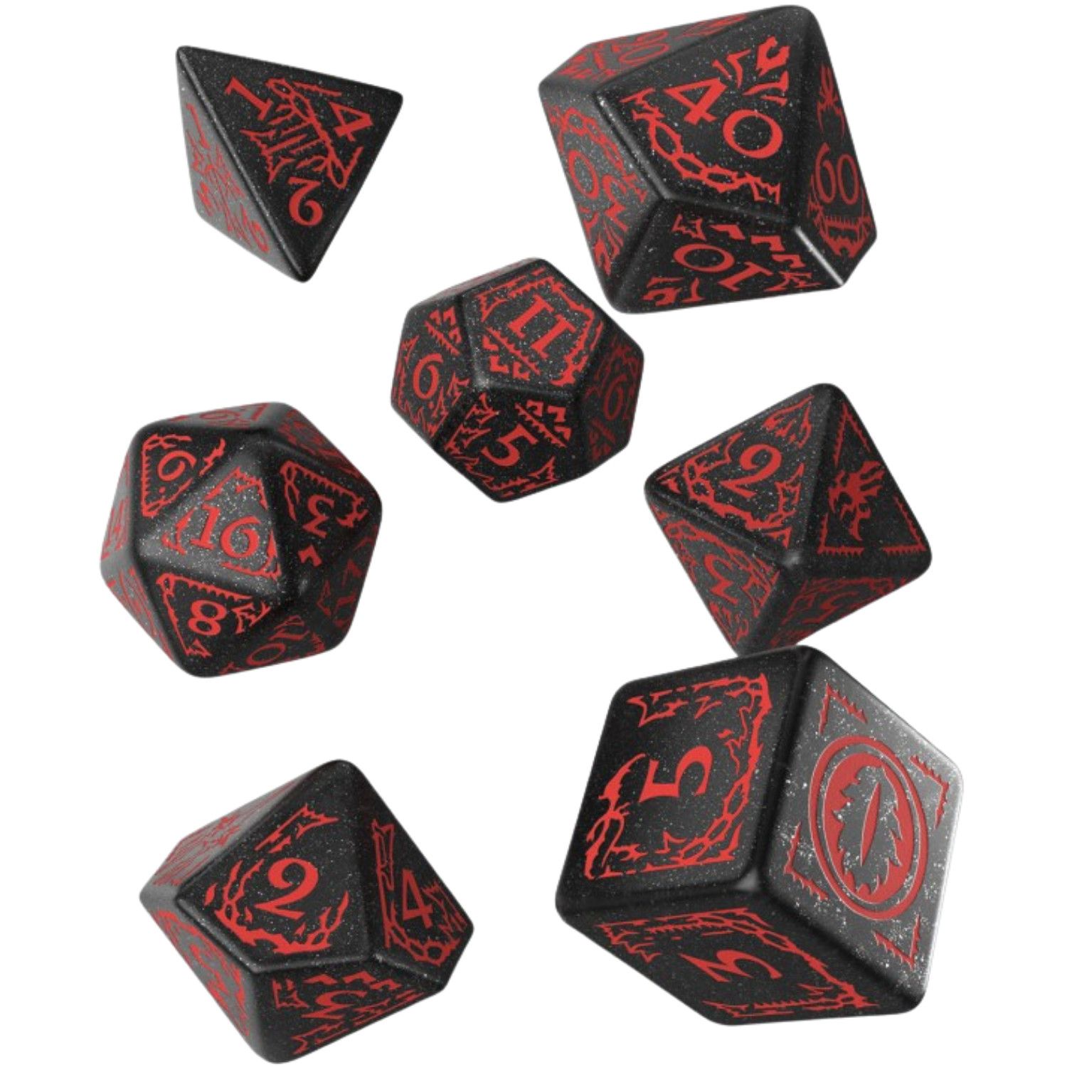 The Lord of the Rings Mordor Dice Set The Lord of the Rings Mordor Dice Set